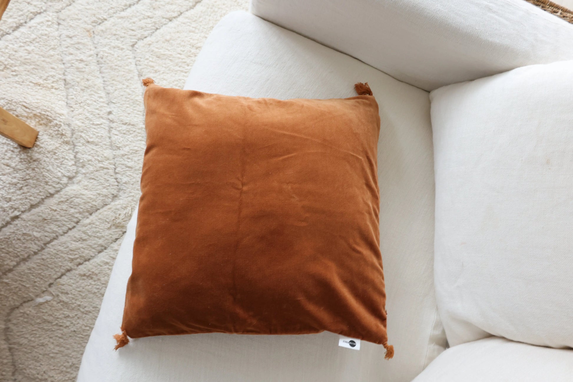 Housse de coussin - Rouille MS