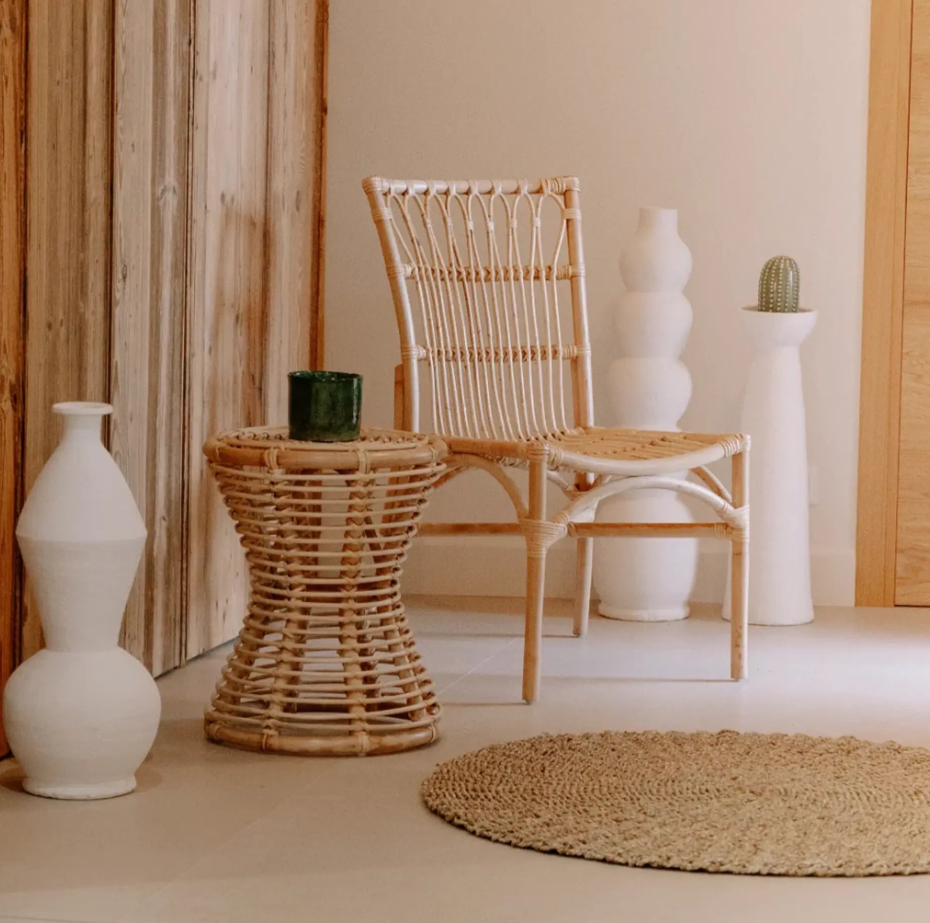 Vase Saya - Blanc Hyd