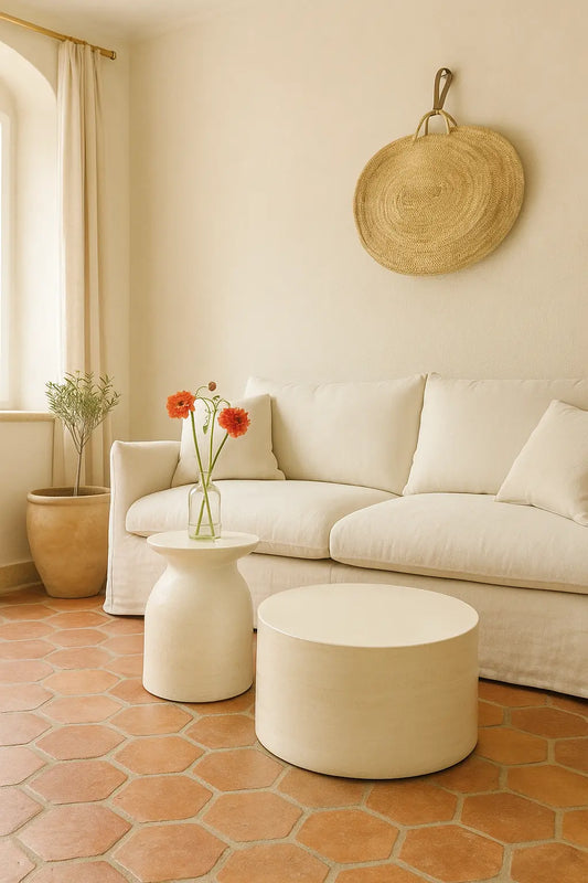 Table basse Assem - Crème Masa