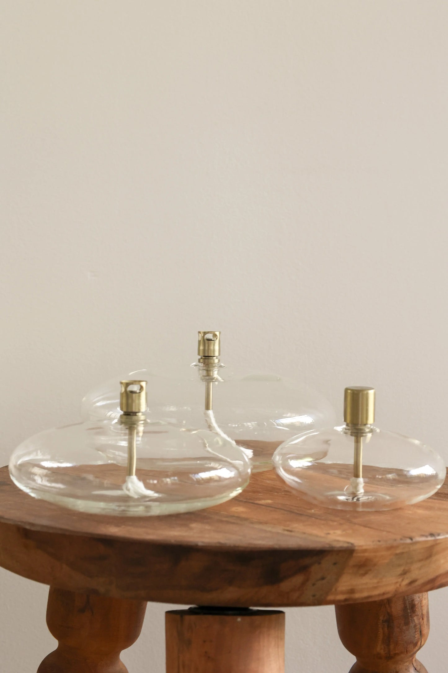 Lampe à Huile disque lisse PL