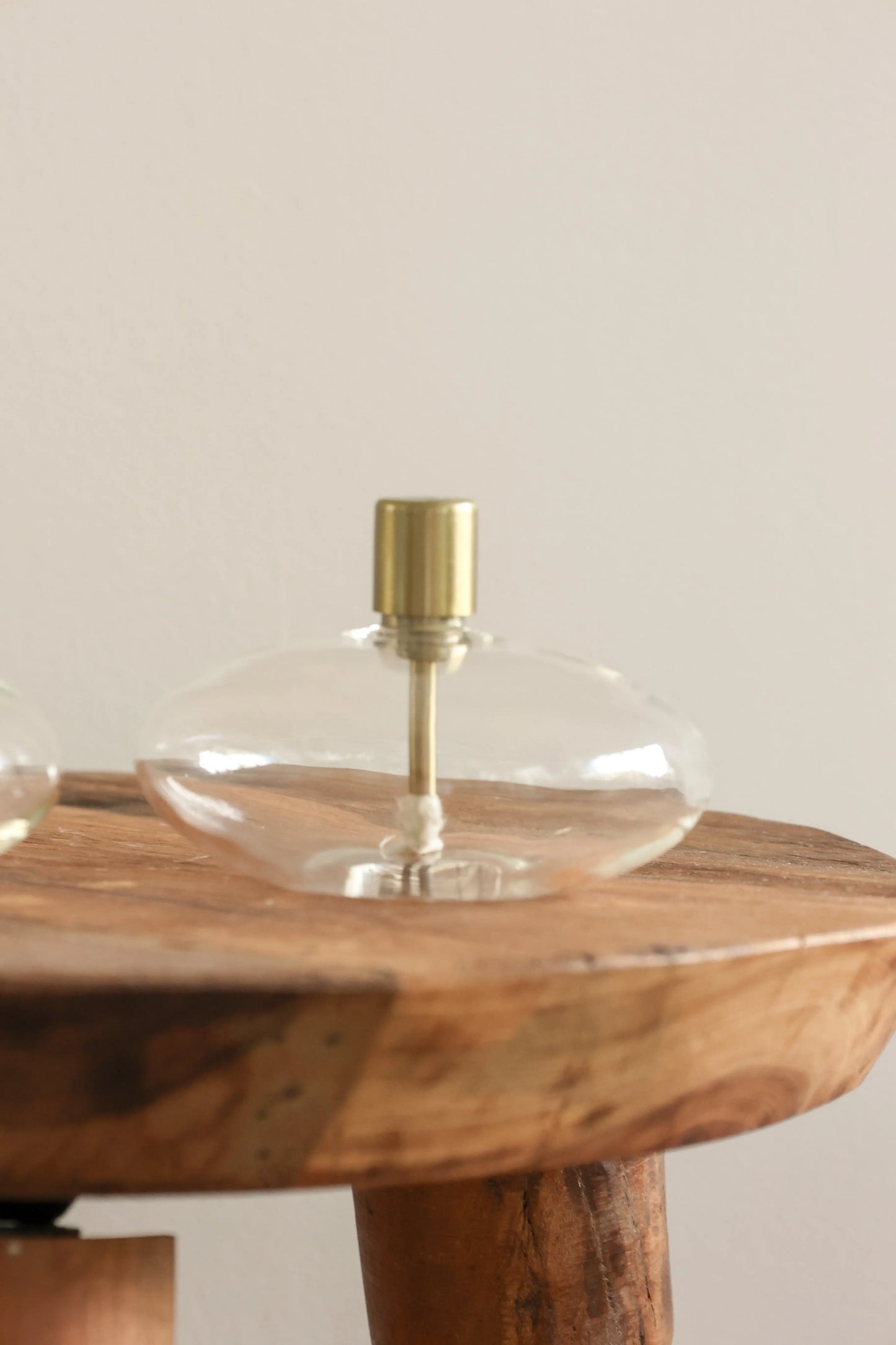 Lampe à Huile disque lisse PL