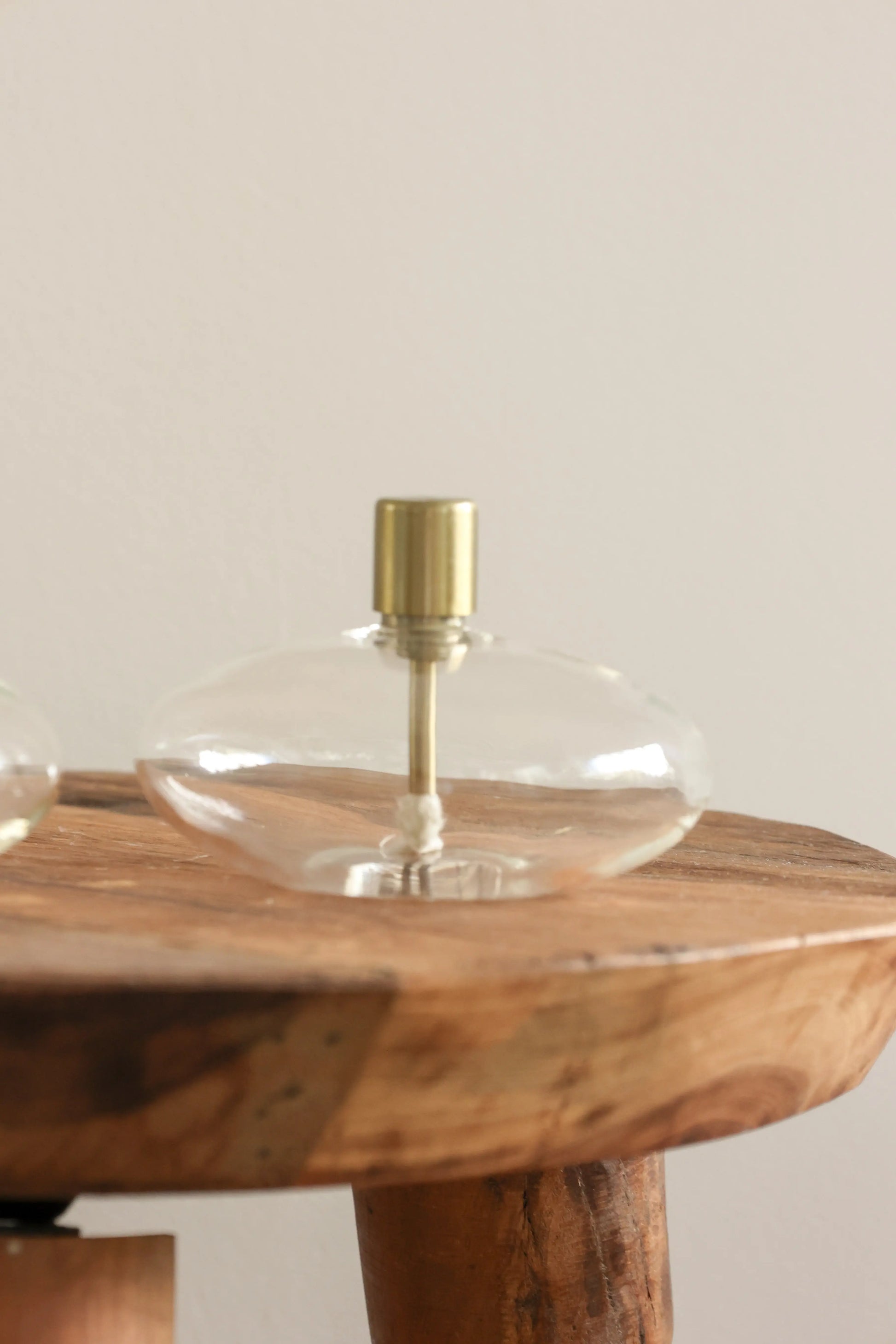 Lampe à Huile disque lisse PL